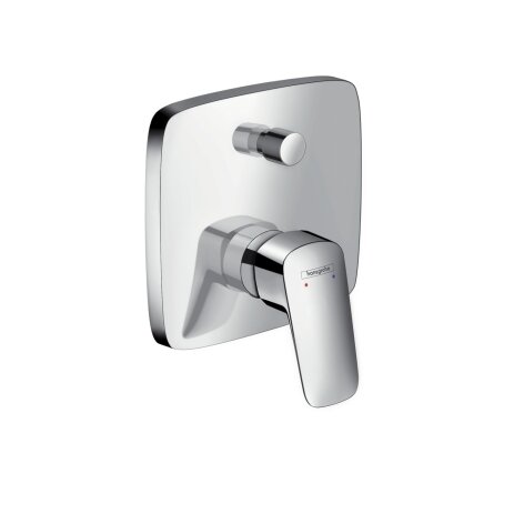 Hansgrohe Logis bath mixer, concealed, for iBox universal, 2 consumers, with fuse combination, 71407