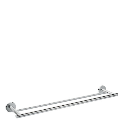 Hansgrohe Logis Universal double towel rail, chrome, length 644mm, 41712000