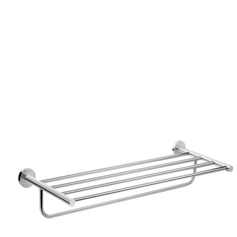 Hansgrohe Logis Universal towel rail, with towel holder, chrome, length 600mm, 41720000