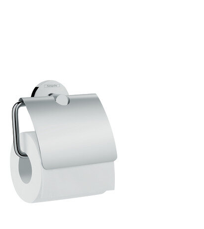 Hansgrohe Logis Universal toilet roll holder, with lid, chrome, 41723000