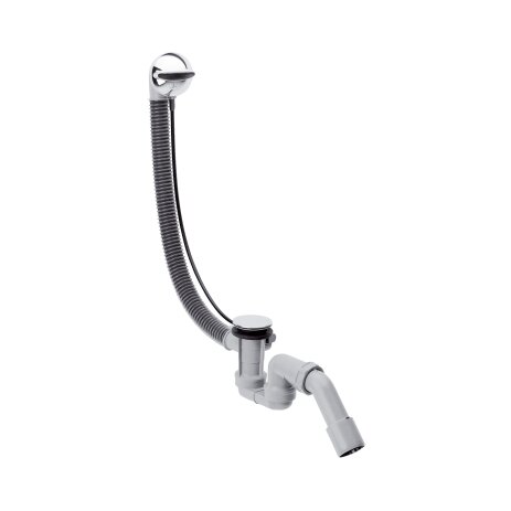 Hansgrohe Flexaplus complete set waste and overflow set, for standard baths, chrome, 58143000