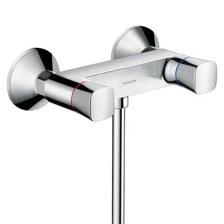 Hansgrohe Logis 2-handle shower mixer, surface-mounted, 1 consumer, chrome, 71263000