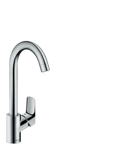 Hansgrohe Logis M31 Küchenmischer, ComfortZone260, 1jet, Ausladung 145mm, chrom, 71835000