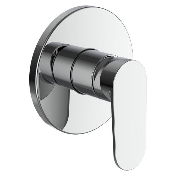 Laufen NEJA bath mixer, concealed, for Simibox, 2 mixing water outlets, integrated safety device, H3...