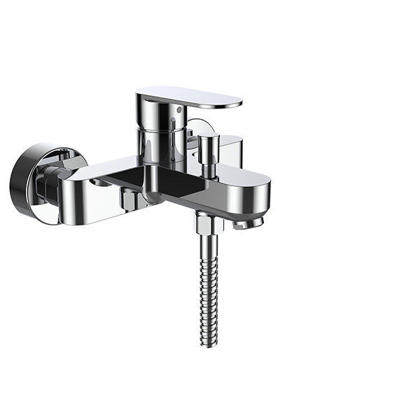 Laufen NEJA bath mixer, surface-mounted, projection 160mm, chrome, H3215170044001