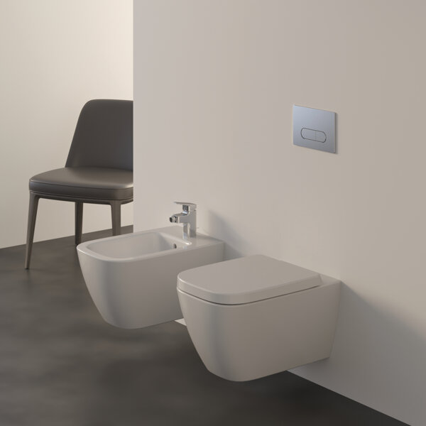 Ideal Standard i.life B WC seat, wrapover, white, soft-closing, T468301