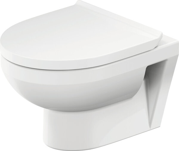 Duravit No.1 wall-hung WC Compact, rimless, 365x480mm, horizontal outlet, 257509