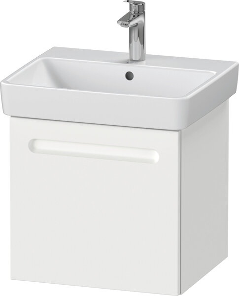 Duravit No.1 vanity unit, 1 drawer, 490x426x478mm, with siphon cut-out, internal drawer, N143800