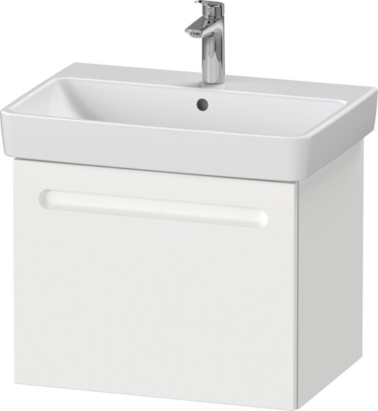 Duravit No.1 vanity unit, 1 drawer, 590x426x478mm, with siphon cut-out, internal drawer, N143820