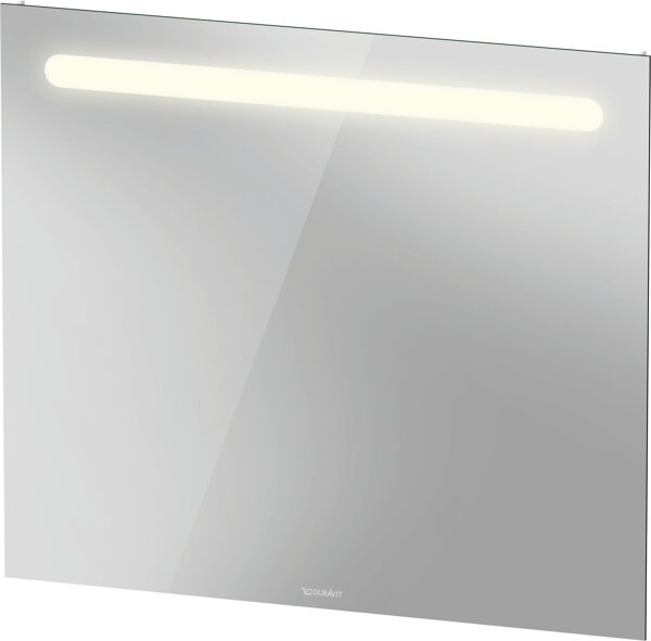 Duravit No.1 Spiegel, mit LED-Beleuchtung, 800x35x700mm, Netzanschluss, N17952000000000