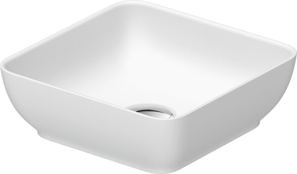 Duravit Sivida countertop washbasin, angular, 300x300mm, without tap hole, without overflow, 266003