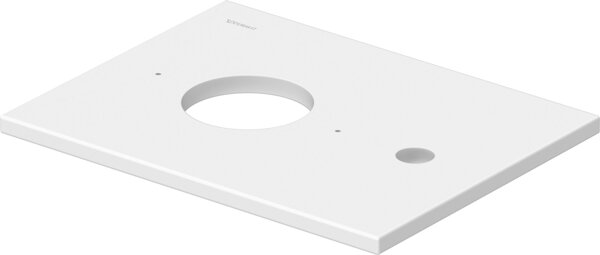 Duravit Sivida console, 1 central cut-out, 410x330mm, 267005