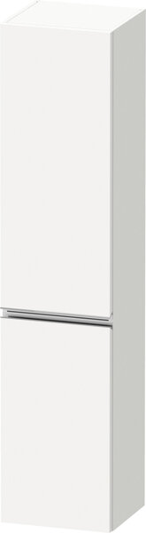 Duravit Sivida tall cabinet, chrome handle strip, door hinge left, 2 doors, 400x374x1440mm, SV1370L10