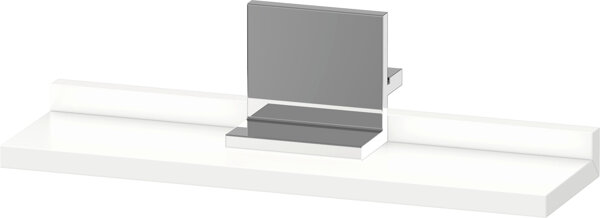 Duravit Sivida shelf, chrome holder, 400x115x35mm, SV7430010