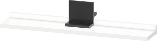 Duravit Sivida shelf, holder diamond black matt, 600x115x35mm, SV74310BD