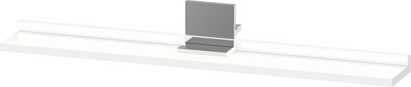 Duravit Sivida shelf, chrome holder, 800x115x35mm, SV7432010