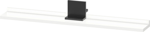 Duravit Sivida shelf, holder diamond black matt, 800x115x35mm, SV74320BD