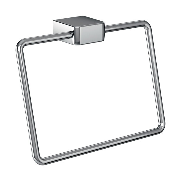 Emco trend towel ring, rigid, chrome