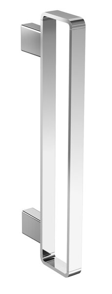 Emco loft Towel rail, vertical, 400 mm, chrome