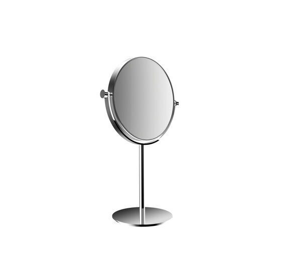 Emco pure standing mirror,diameter 177 mm, chrome, 109400116