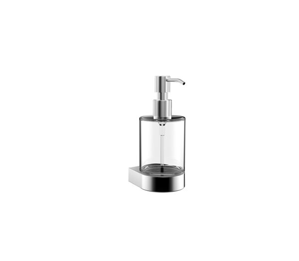 Emco flow liquid soap dispenser, chrome, 272100100