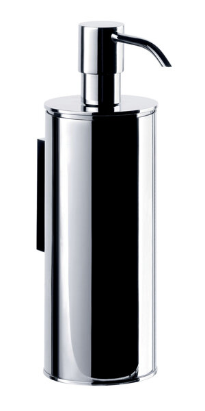 Emco system2 liquid soap dispenser, metal housing, 250ml, chrome, 352100105