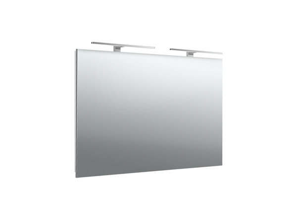 Emco mee LED-Lichtspiegel, zwei Aufsatzleuchten, 1300 x 790 mm, 449600006