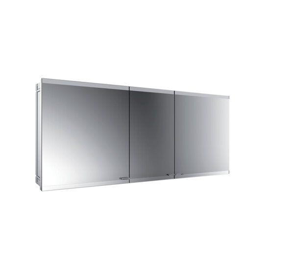 Emco evo Mirror cabinet, flush-mounted model, 3 doors, 1600 mm