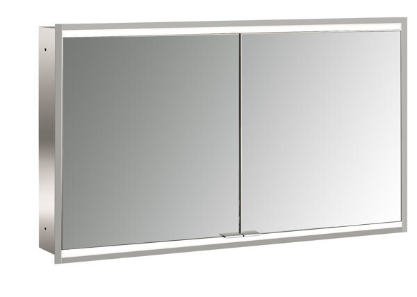 Emco prime 2 Facelift Lichtspiegelschrank, 1200 mm, 2 Türen, Unterputzmodell, 9497