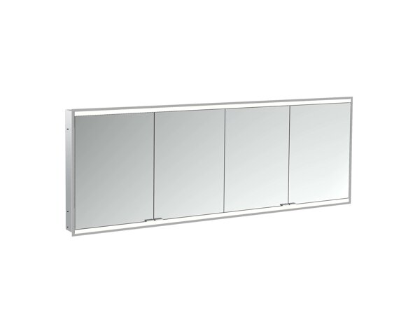 Emco prime 2 Facelift Lichtspiegelschrank, 1800 mm, 4 Türen, Unterputzmodell, 9497