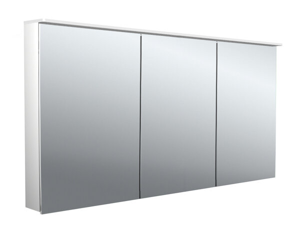 Emco flat 2 Design LED Lichtspiegelschrank mit Lichtsegel, 3 Türen, 1400x711x113mm, 979706406